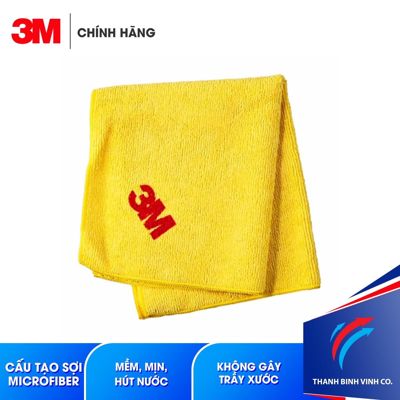 Khăn lau ô tô chuyên dụng chống trầy xước 3M 50400