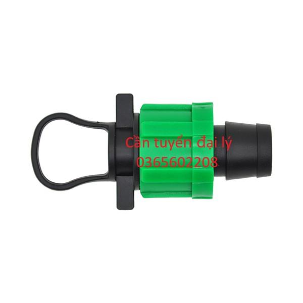 50 nút bịt cuối loại ren vặn cho ống nhỏ giọt phi 16mm