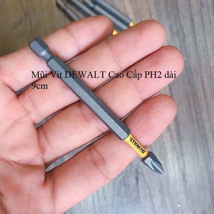 Mũi Vít máy khoan DeWalt Ph2 - 9cm hàng xịn cao cấp