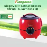 [BH 1 Năm] Nồi cơm điện Kangaroo KG822 nắp gài - Dung tích 1.2 Lít -  Công nghệ nấu 3D loại cơ - Hàng chính hãng