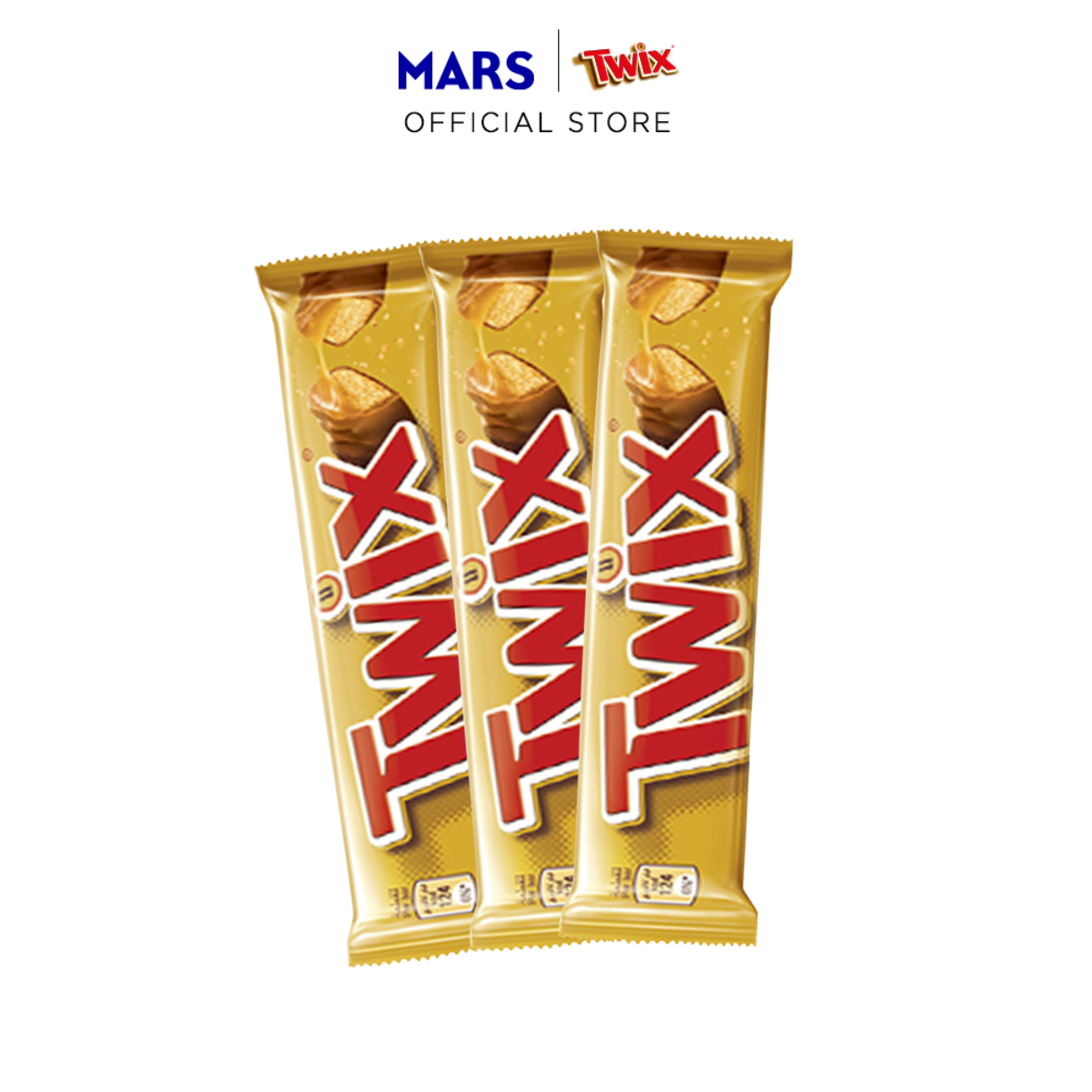 [Quà tặng] Combo 3 Thanh Sô Cô La Sữa Và Caramen Twix 25g