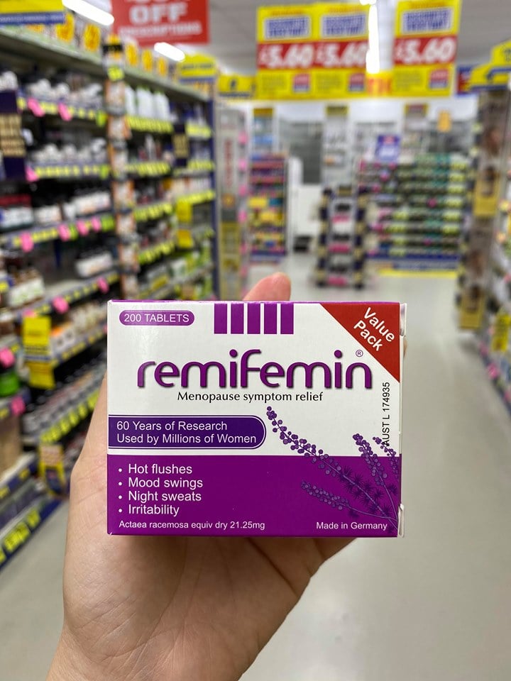 Điều hoà nội tiết tố nữ - remifemin 100vien