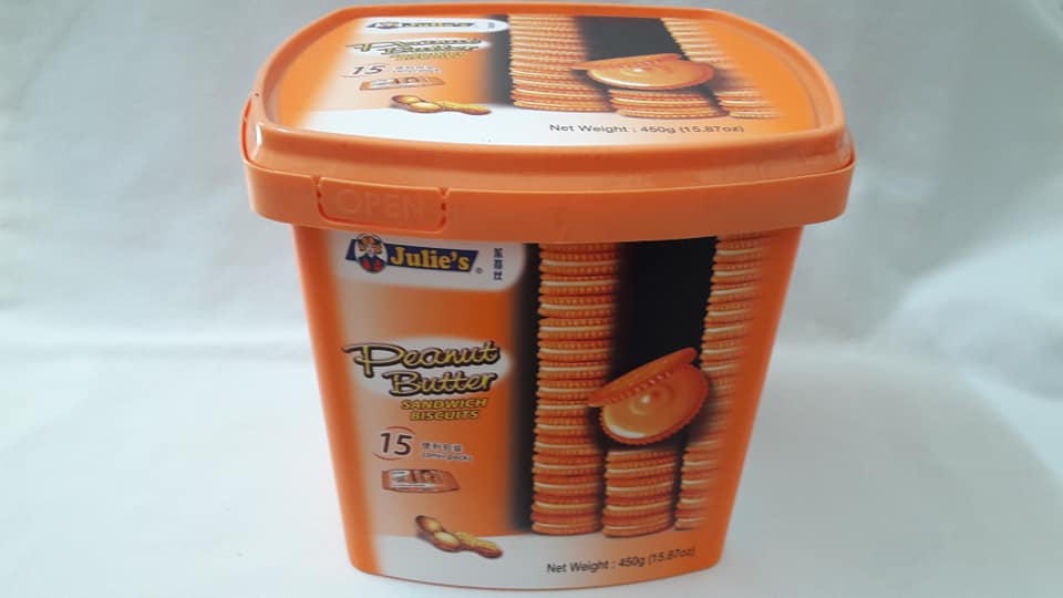 [HCM]Bánh quy Peanut Butter sandwich - Julies - Malaysia ( 450g)