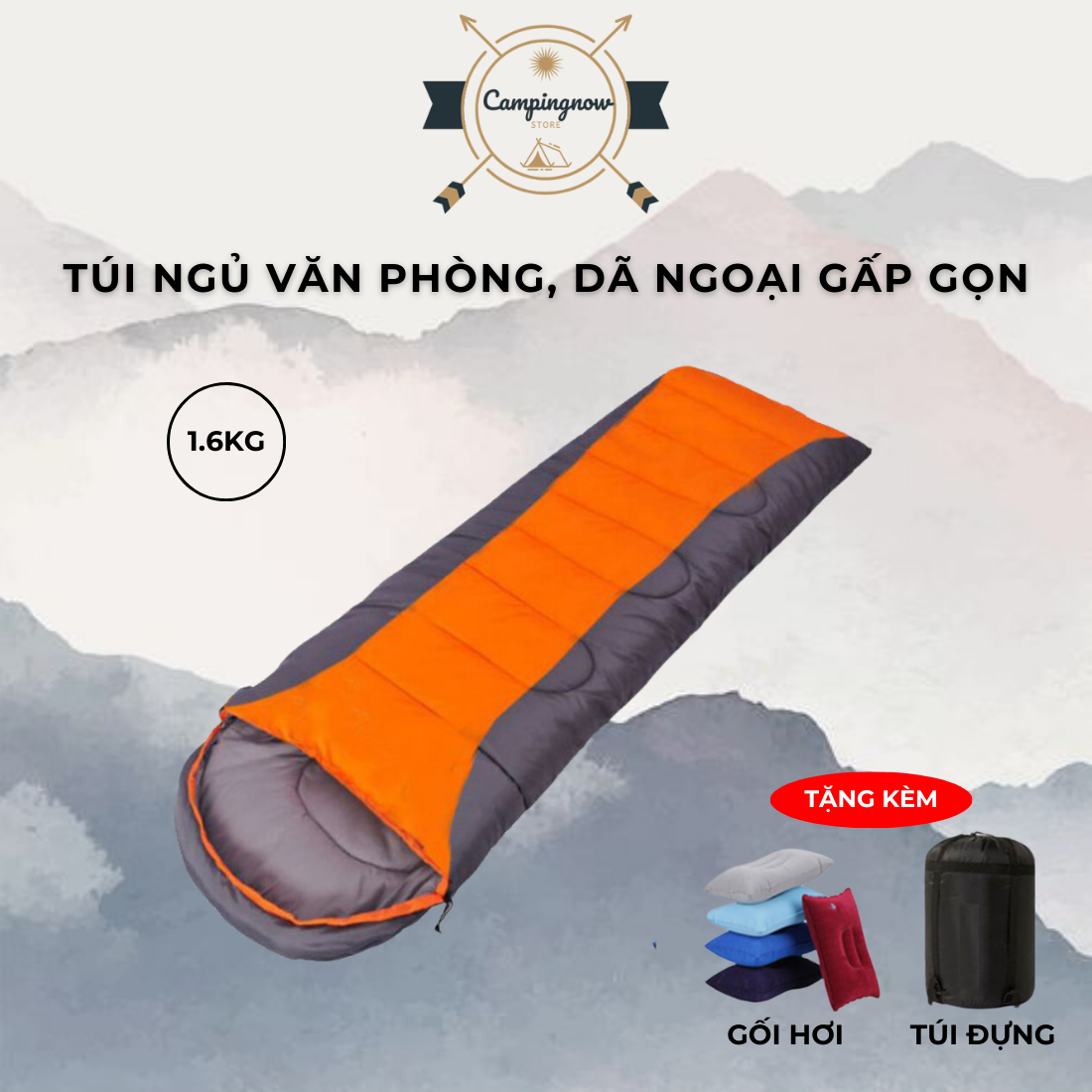 Túi ngủ văn phòng siêu ấm gấp gọn, túi ngủ trưa, dã ngoại, du lịch ngoài trời - túi ngủ đa năng - vcamp