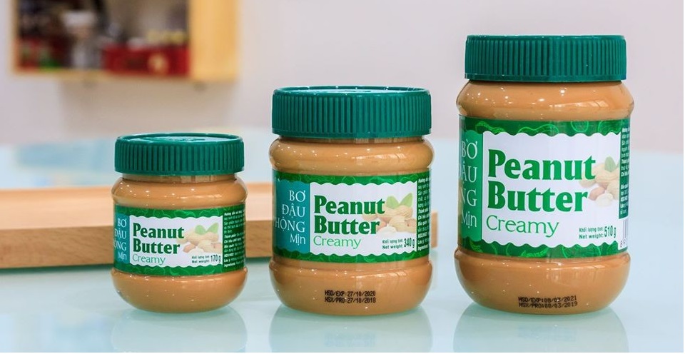 Bơ đậu phộng – Bơ lạc – Peanut butter Golden Farm dạng mịn hoặc dạng hạt hộp nhựa, thơm ngon, tiện dụng, giàu dinh dưỡng