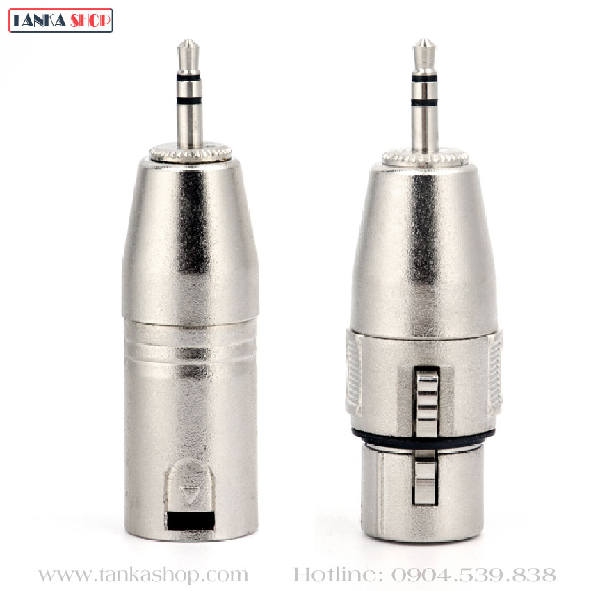 Jack chuyển 3.5 sang xlr canon