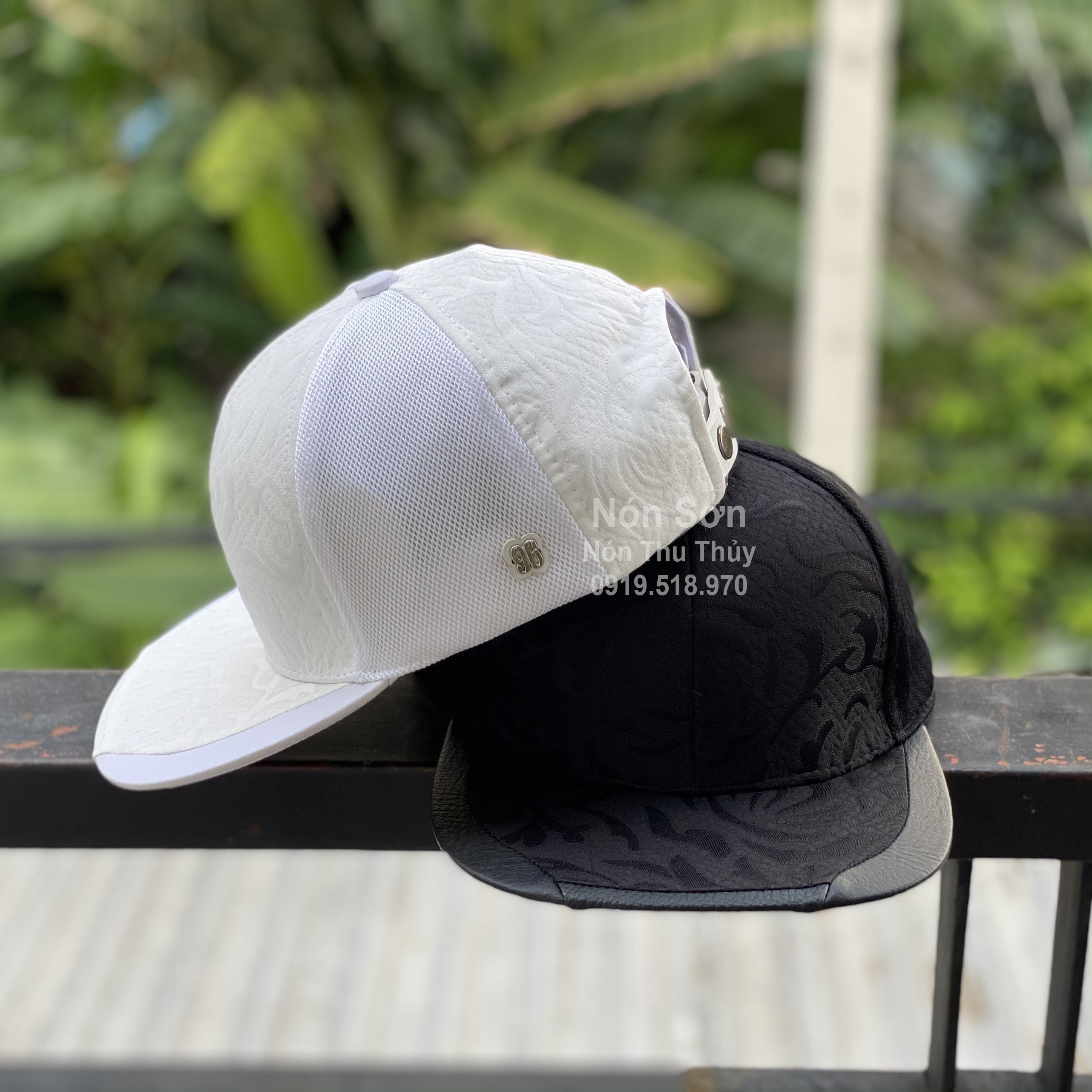 Combo 2 Nón Sơn Hoa Văn Snapback mỏ bằng form cứng êm vừa mọi đầu - Nón Hiphop Nón Sơn - Nón Snapback Nón Sơn - Mũ snapback hiphop nam nữ NÓN SƠN chính hãng