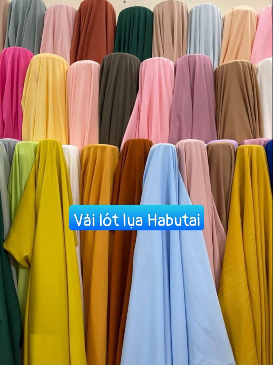 Vải lót lụa Habutai chất mềm mát hàng cao cấp