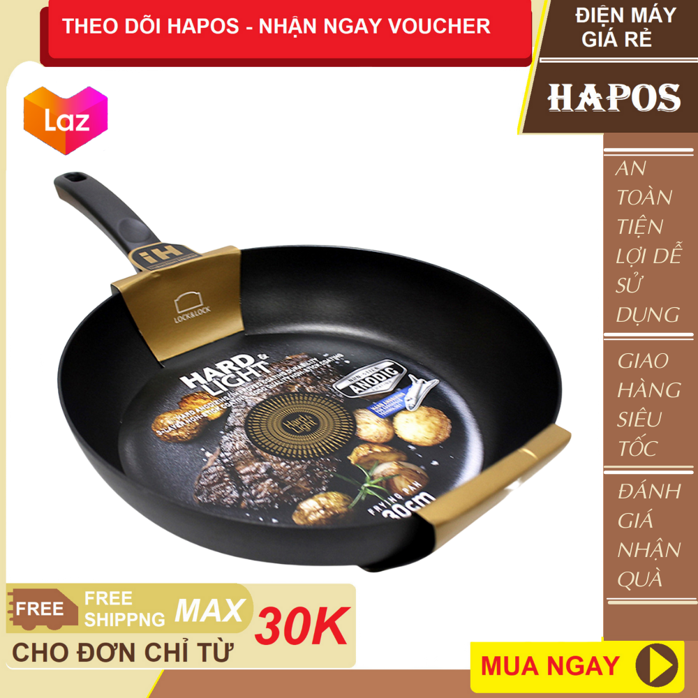 Chảo cookplus hard&light nông lòng 24cm lhb2243-ih