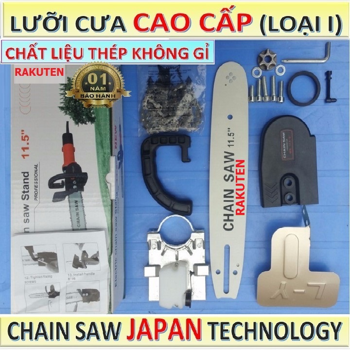 Lưỡi cưa xích gắn máy mài cầm tay