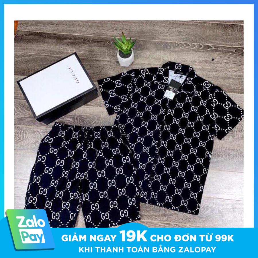 Bộ Đồ Mặc Mùa Hè Chất Lụa, Bộ Đồ Pijama Cộc Tay, Đồ Bộ Cộc Tay Mặc Mùa Hè Chất Lụa Phù Hợp Cả Nam Và Nữ