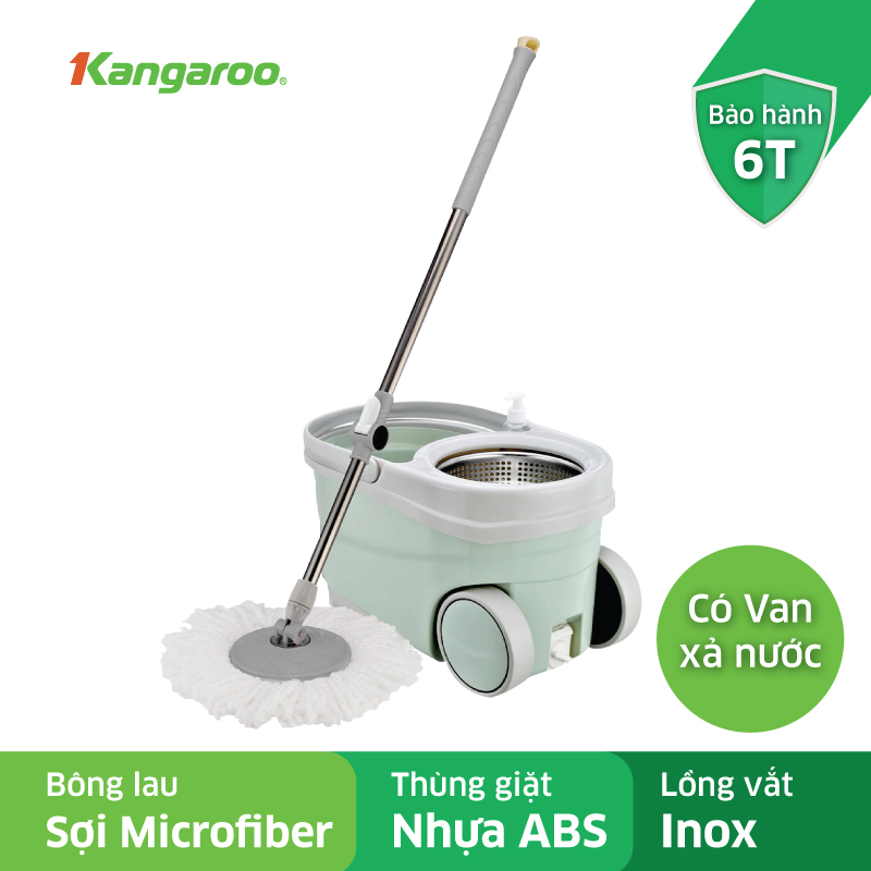 Chổi lau nhà đa năng Kangaroo KG9SM hàng chính hãng bảo hành 12 tháng