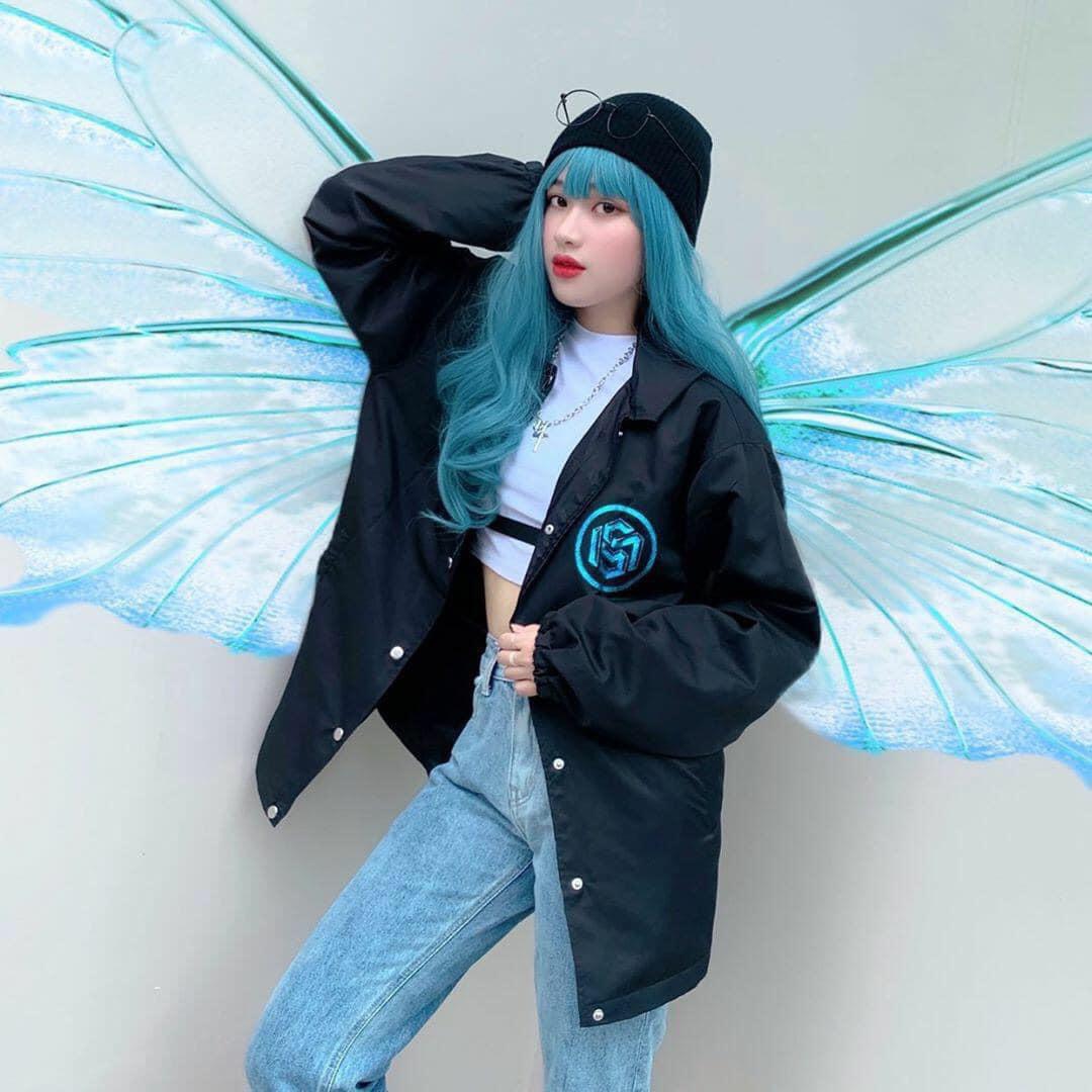 [HCM]ÁO KHOÁC DÙ NỮ GIẢN ĐƠN DẠ QUANG CỰC DUYÊN PHONG CÁCH HÀN CỦA ĐẸP ĐỘC 89