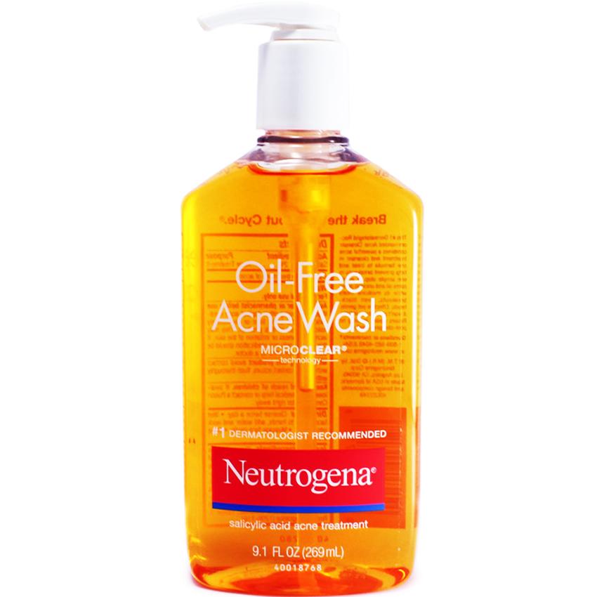 Sữa rửa mặt Neutrogena Oil-Free Acne Wash Pink Facial Cleanser 177ml - Tạm biệt nỗi lo về mụn