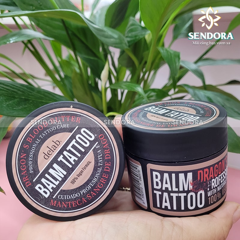Kem Dưỡng Balm Tattoo Dưỡng Sau Phun Xăm, Xăm Hình 50g - Kem dưỡng huyết rồng Sendora