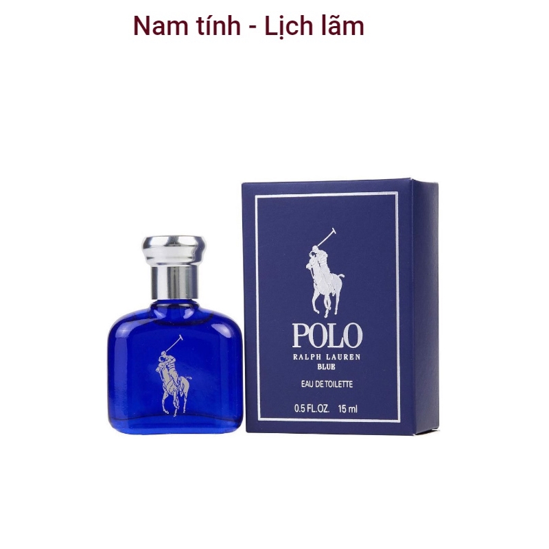 HCM]Nước hoa nam Polo Blue Eau De Toilette 15ml - MINI 