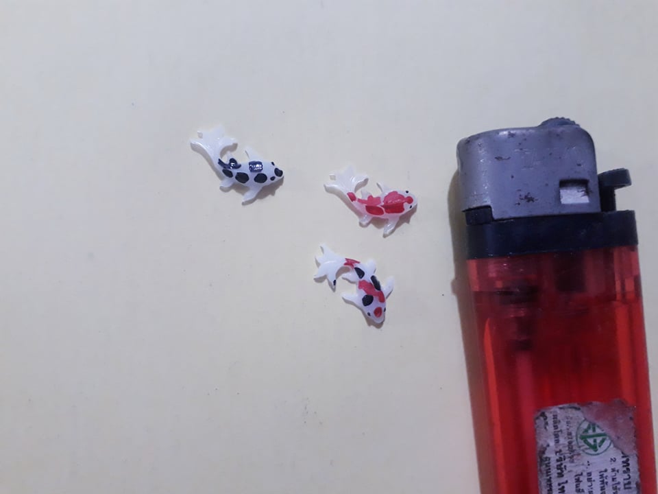 [HCM]Phôi cá koi trang trí móng keycap các sản phẩm thủ công.