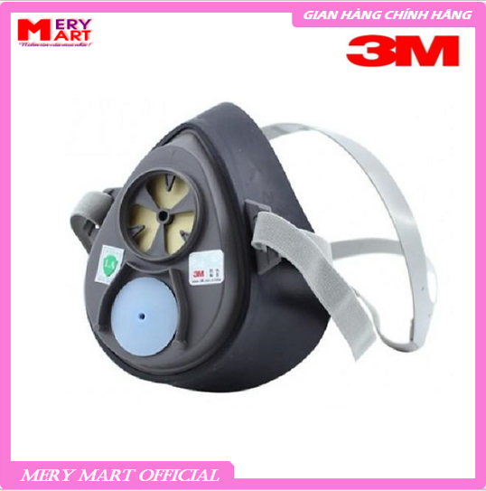 MẶT NẠ PHÒNG ĐỘC 3M 3200 + Pin lọc 3301K - 100