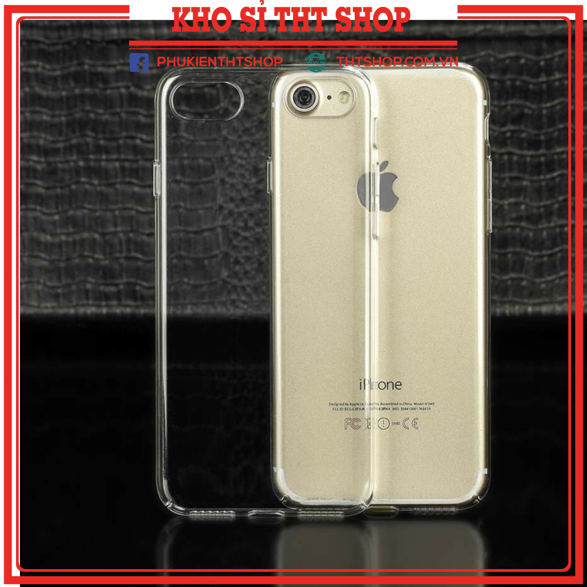 Ốp lưng iphone 6/6s/6plus/6splus/7plus/8plus/x/xsmax/11/11pro/11promax dẻo trong suốt