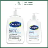 Sữa Rửa Mặt Cetaphil Tạo Bọt Dịu Lành Cho Da Nhạy Cảm Hydrating Foaming Cream Cleanser Hasaki Sản Phẩm Chính Hãng