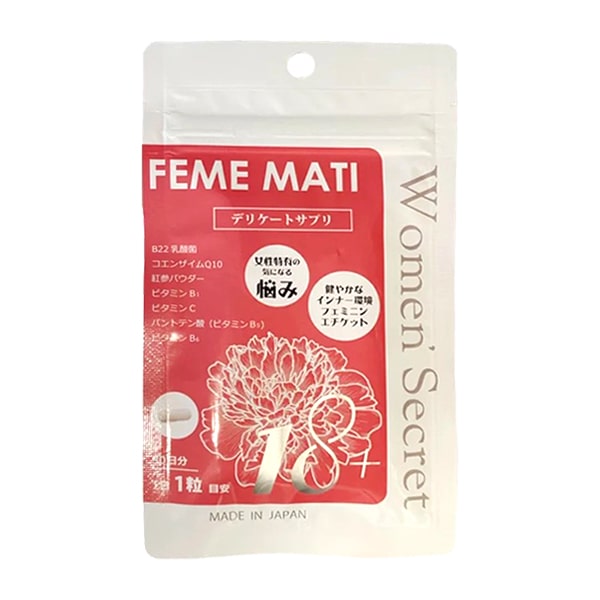 Viên uống men phụ khoa feme mati 30 viên nhật bản