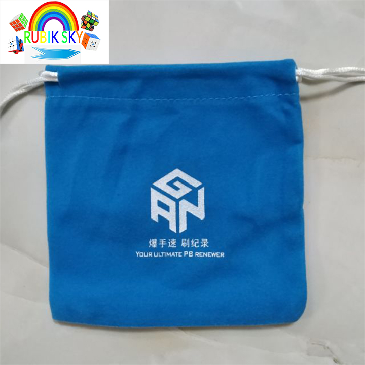 Gan Bag Túi Vải Flannel Mềm Đựng Rubik - Phụ kiện Rubik