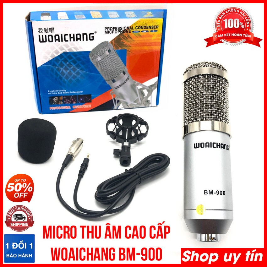 Mic Thu Âm Bm 900 Waichang, Chuyên Dụng Cho Thu Âm Livestream Tiktok, Mic Thu Âm Chuyên Nghiệp, Mic Thu Âm Livestream, Giao Hàng Toàn Quốc, Hidenburg Store
