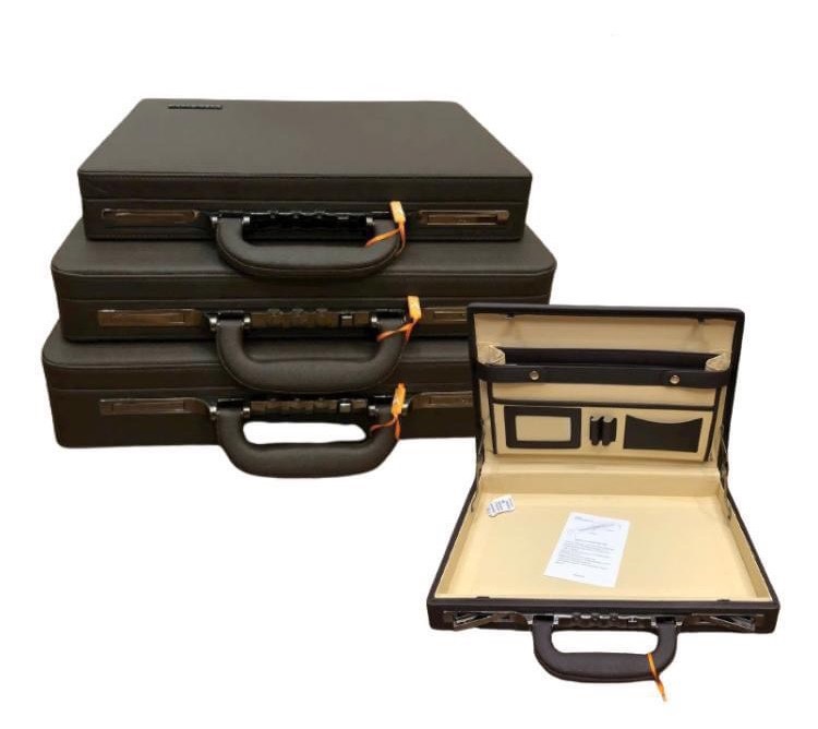 Cặp da khóa số doanh nhân leavesking 303