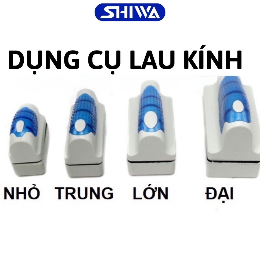 Dụng cụ lau kính cho bể cá nam châm - miếng cọ vệ sinh - hít nam châm chà / cọ hồ cá đủ size shiwa