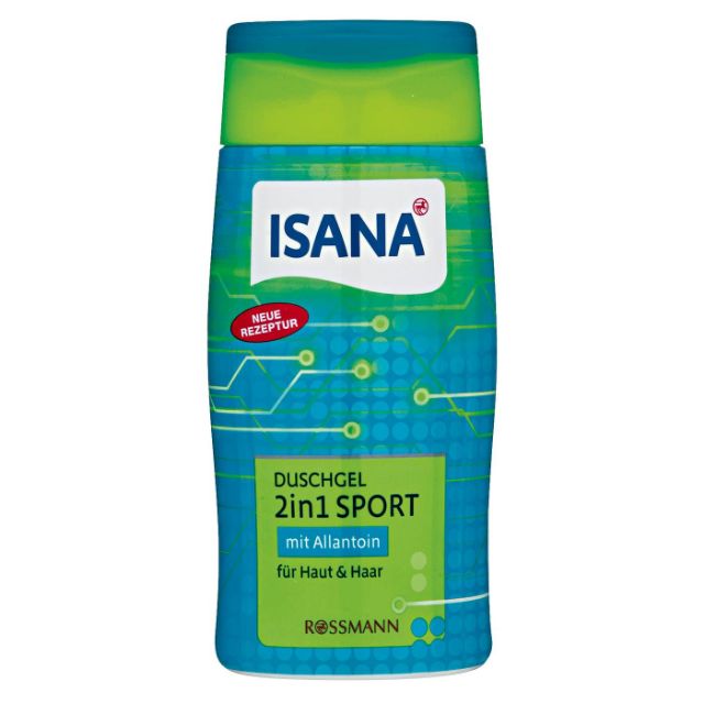 Sữa tắm isana sport 2in1