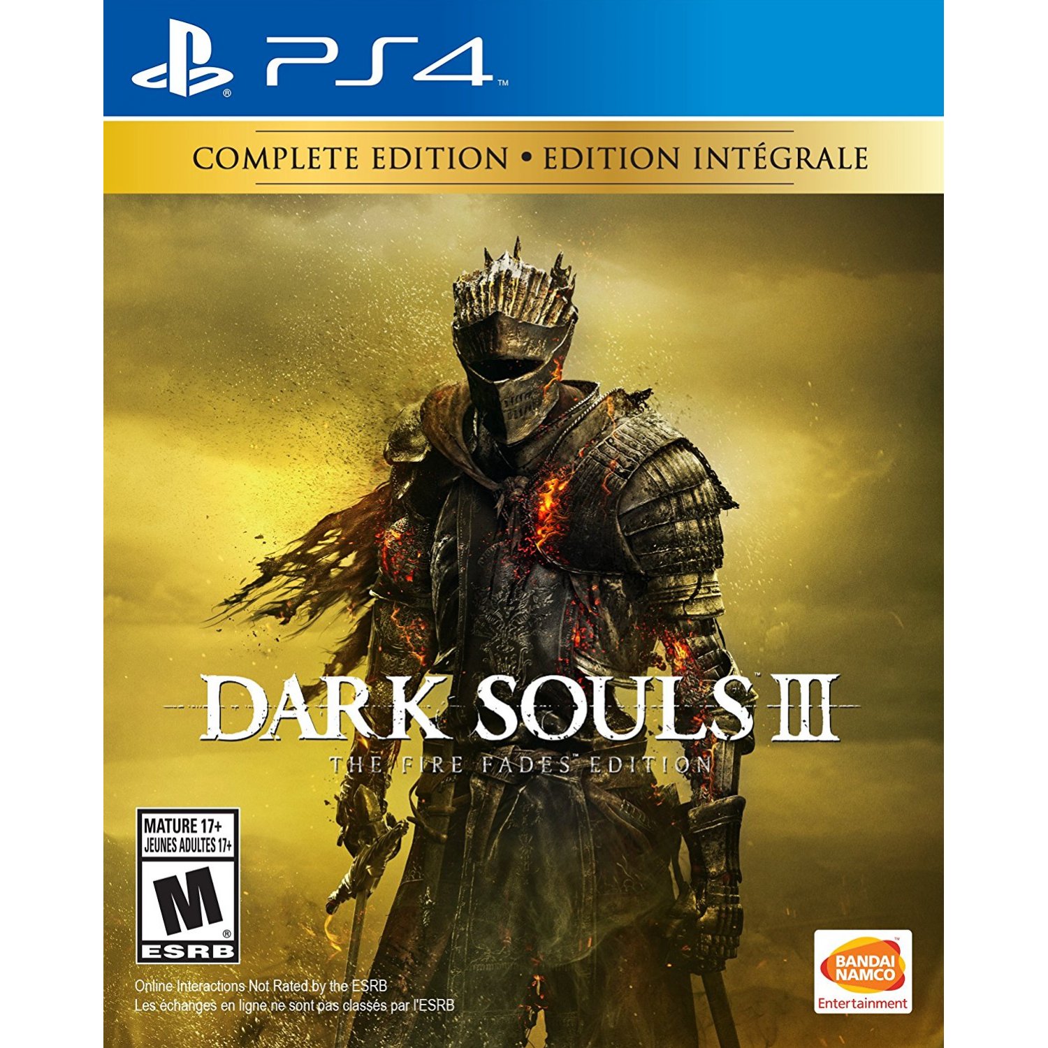 Đĩa game ps4 - dark souls iii: the fire fades edition hệ us