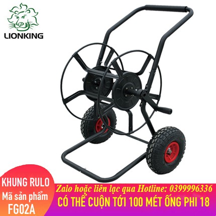 Khung rulo cuộn ống nước lionking fg02a -có thể cuộn dây nước, dây điện , dây cáp mạng tín hiệu