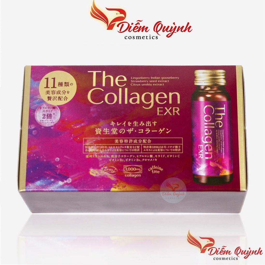The collagen exr shishedo hộp 10 chai x 50ml nhật bản