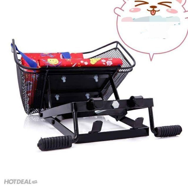 Ghế Ngồi Xe Máy Cho Bé Có Tựa Lưới Dành Cho Xe Số