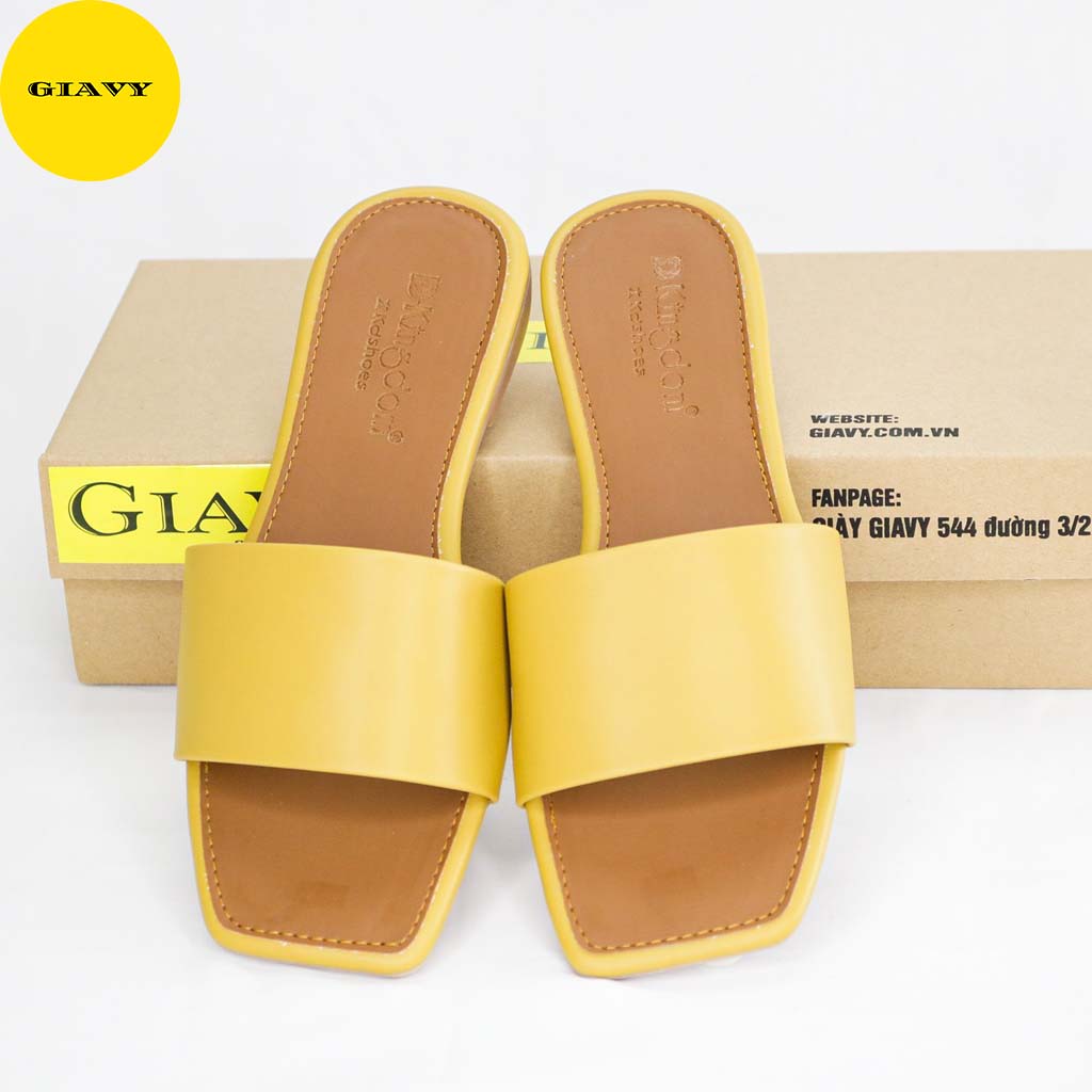 Dép nữ quai ngang thời trang dul1 - giavy