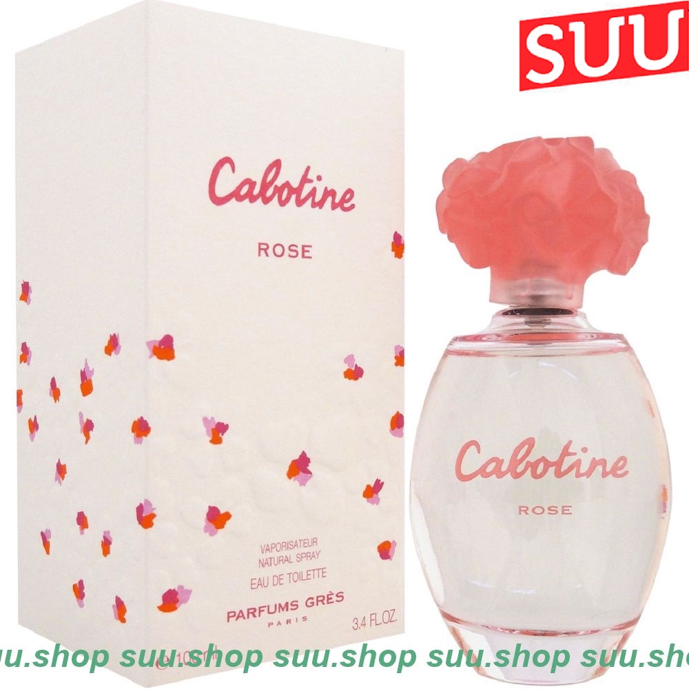 Nước hoa nữ 100ml gres cabotine rose
