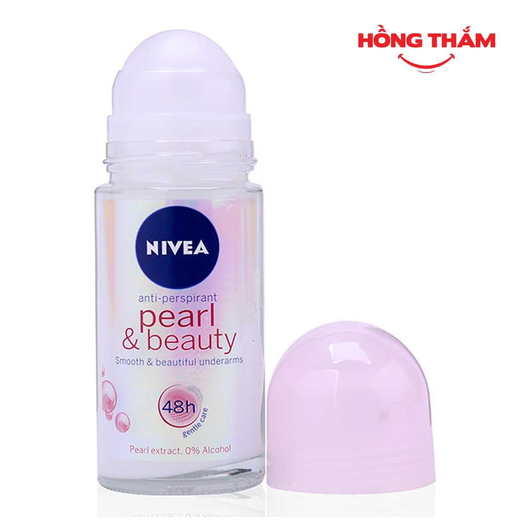 Lăn ngăn mùi nivea pearl beauty ngọc trai sáng mịn 50ml -lkm63