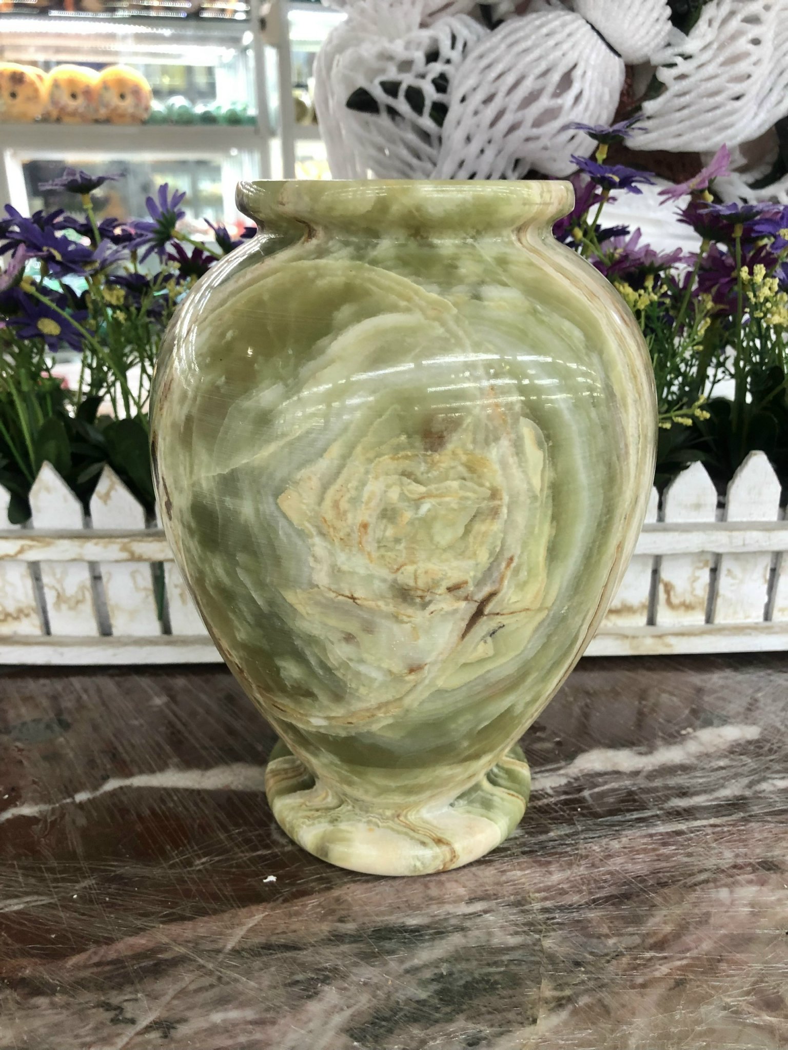 Lục bình, lọ hoa, bình bông đá ngọc onyx