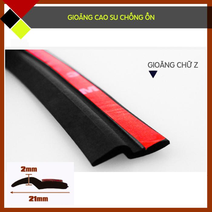 {Chỉ 25k/mét} Gioăng chữ Z chống ồn, chống bụi, chống thoát khí điều hòa hiệu quả cho xe hơi, ô tô