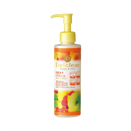 Meishoku detclear bright&peel peeling jelly - gel tẩy tế bào chết detclear meishoku