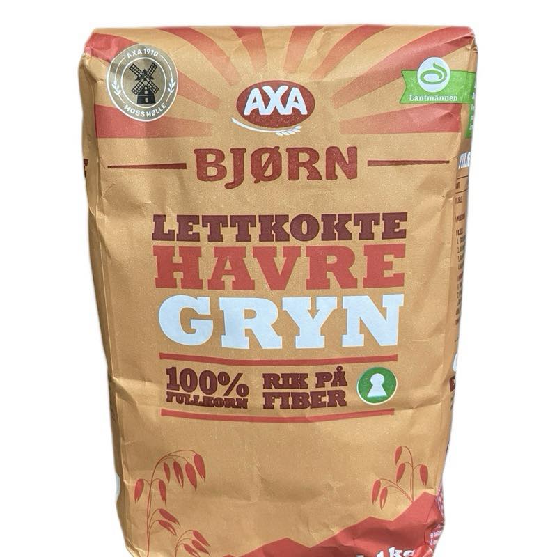 Bjørn Instant Oatmeal 1.1 Kg, Axa