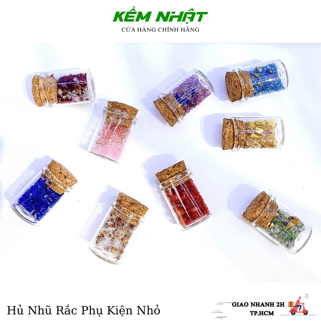 Hủ nhủ rắc phụ kiện nhỏ trang trí móng