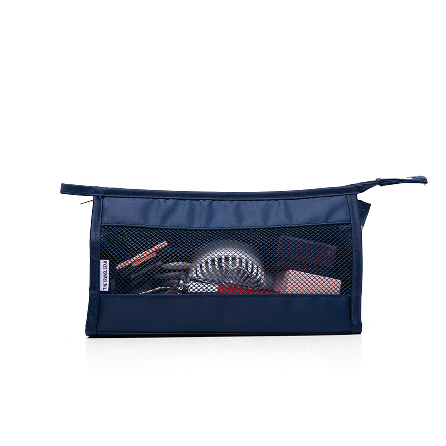 Túi đựng mỹ phẩm The Travel Star Cosmetics bag S Navy