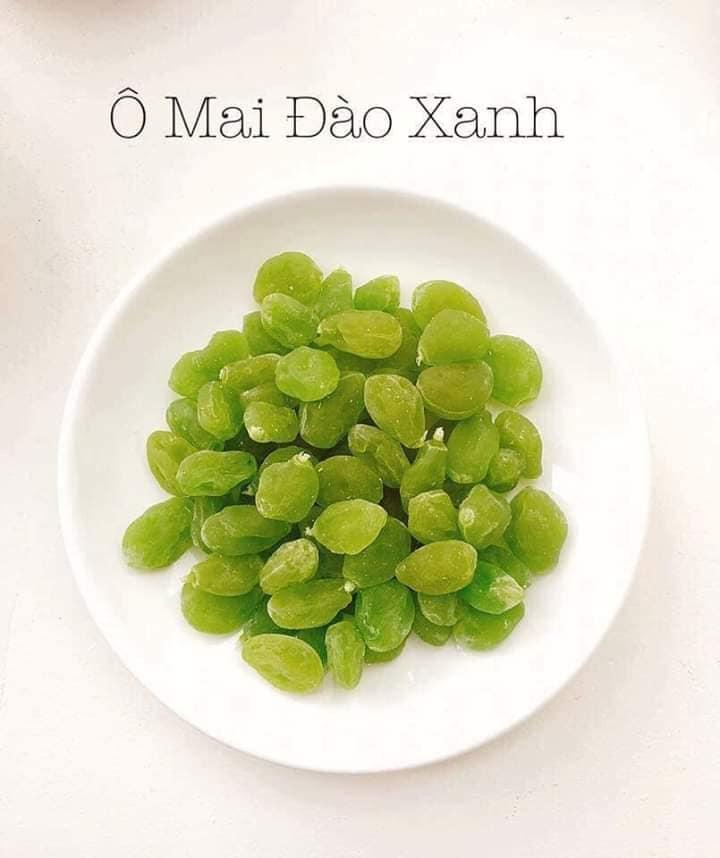 Hộp 500gr Xí muội (ô mai) Đào xanh không hạt - LOẠI ĐẶC BIỆT