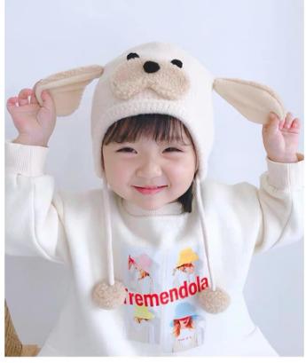 Mũ nỉ tai Cún cho bé từ 8 tháng-3 tuổi