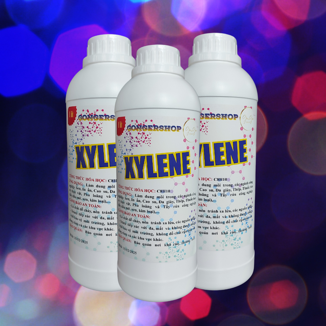 Xylene | hóa chất - dung môi công nghiệp | cthh: c8h10 | sử dụng trong các ngành công nghiệp sơn, in ấn, cao su, da giày, thép, thuốc bảo vệ thực vật, pha loãng và tẩy rửa công nghiệp ,…
