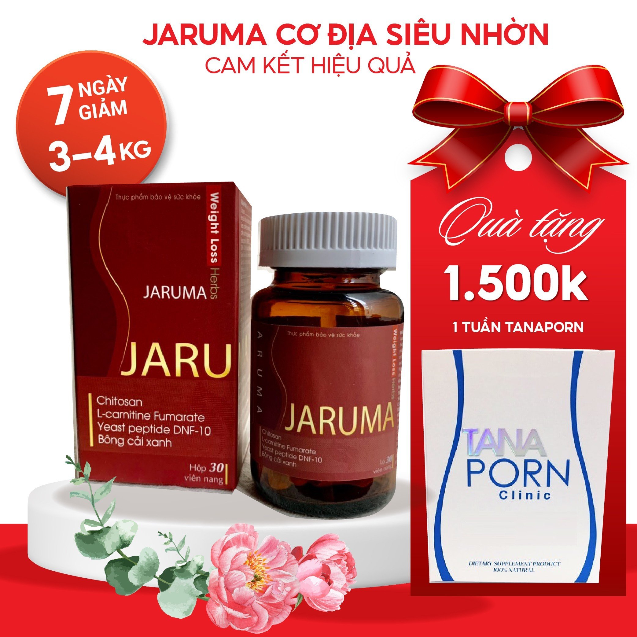 Giảm cân JARUMA,giảm mỡ bụng cực mạnh,giảm cân cấp tốc,cam kết giảm cân an toàn hiệu quả-cơ địa siêu nhờn