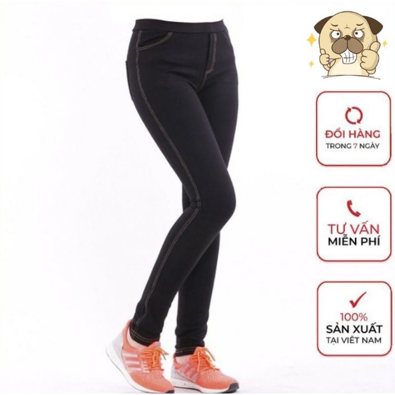 Quần legging giả bò