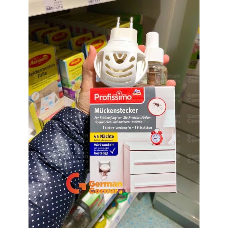 Bình xông điện chống muỗi - German Corner Hàng Đức Nội Địa