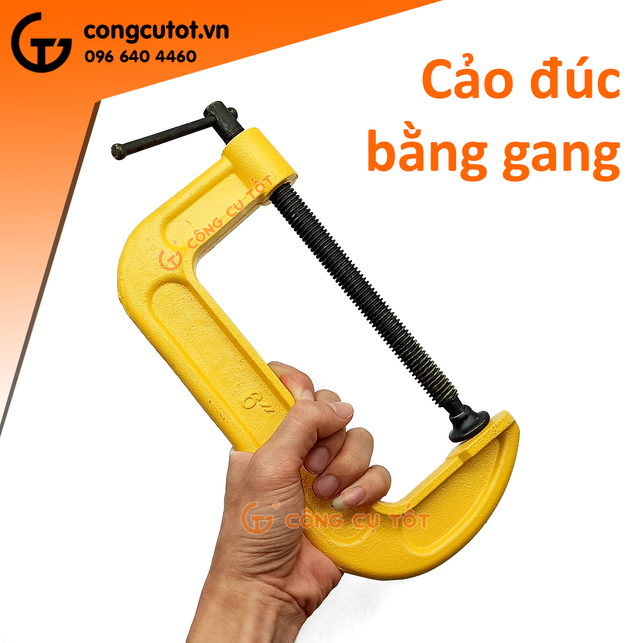 Cảo chữ c - vam đúc chữ c ls+ usa 3-6 inch